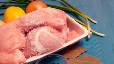 frozen chicken